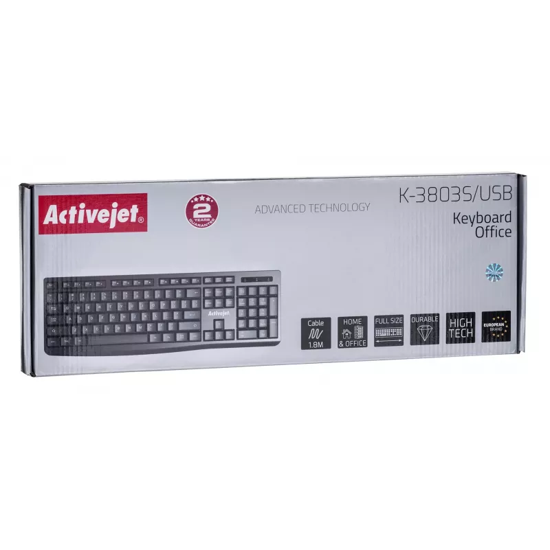 Activejet K-3803S Klawiatura USB