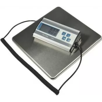 ChiliTec Waga paczkowa do 120kg 27x27cm Dokładność 20g, bez baterii 9V (22562)