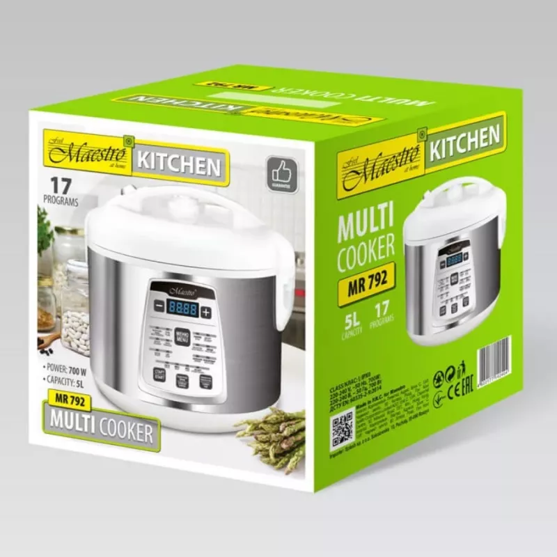 MULTICOOKER MAESTRO MR-792 17 programów, 700 W