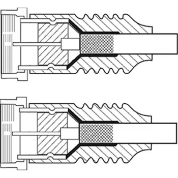 Kabel antenowy SAT Goobay (klasa A, >85 dB), 2x ekranowany, 2 m, biały - wtyk F > wtyk F (w pełni ekranowany) (66622)