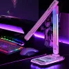 Lampa stołowa Hawk HW-LAMP04 biała LED z regulacją, białe wykończenie, regulowana głowica i ramię