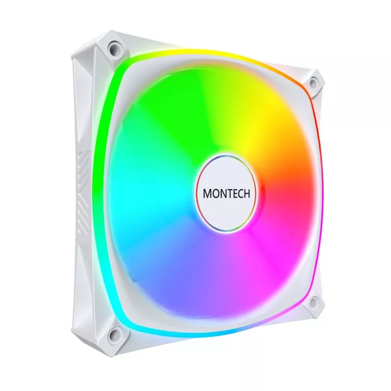 MONTECH AX120 PRO Biały 120mm ARGB wentylator obudowy