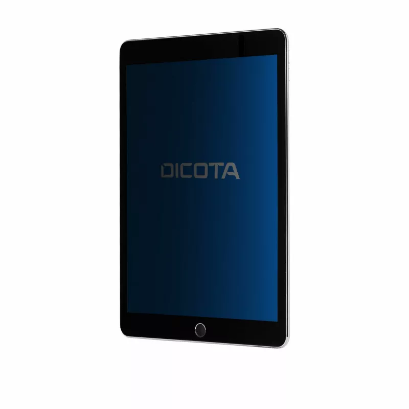 Dicota Secret - Bildschirmschutz für Tablet - mit Sichtschutzfilter - 2-Wege - klebend - 10.2" - Schwarz - für Apple 10.2-inch iPad (7. Generatio