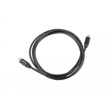 Kabel LANBERG USB-C na USB-C CA-CMCM-40CU-0018-BK — USB 2.0, 1,8 m, czarny