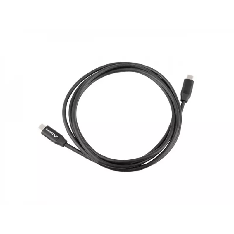 Kabel LANBERG USB-C na USB-C CA-CMCM-40CU-0018-BK — USB 2.0, 1,8 m, czarny