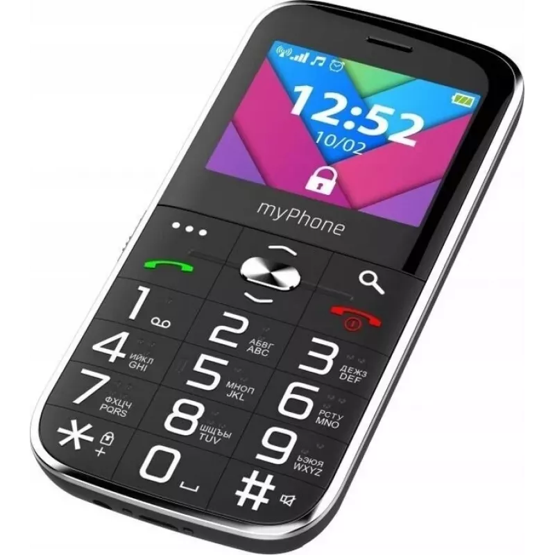 myPhone Halo C | Czarny | 2,2 cala | TFT | 32 MB | 32 MB | Dual SIM | Rozdzielczość aparatu głównego 0,3 MP | 1900 mAh