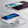 Organizer stacji ładującej wolnostojący 4smarts 540570 biały 100 W