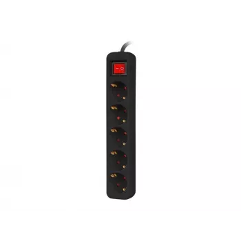 Listwa przedłużacz 1,5m 5x230V PS1-05F-0150-B
