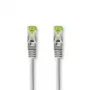 Nedis CCBW85420GY10. Długość kabla: 1 m, Standard kabla: Kabel surowy kat.7, Ekranowanie kabla: S/FTP (S-STP), Złącze 1: RJ-45, Złącze 2: RJ-45 (CCBW85420GY10)