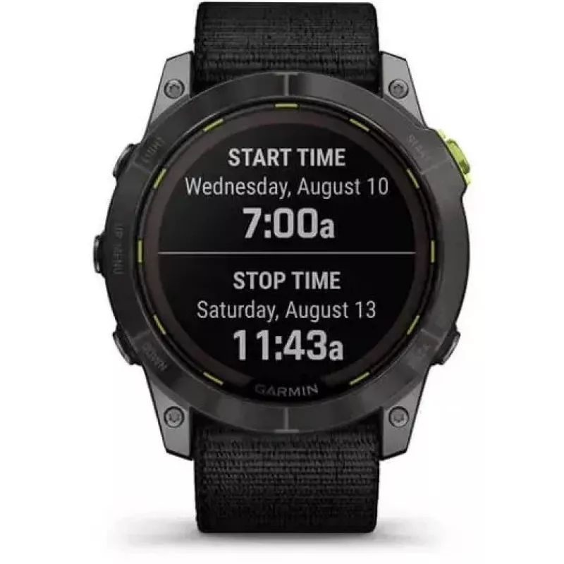 Garmin Enduro 2 3,56 cm (1,4 inch) MIP 35 mm Cyfrowy 280 x 280 pikseli Ekran dotykowy Szary Wi-Fi GPS (satelita)