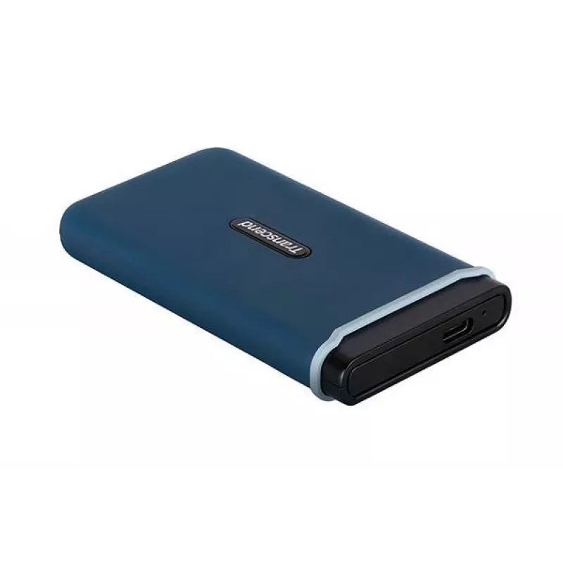 Zewnętrzny dysk SSD | TRANSCEND | ESD370C | 500 GB | USB 3.1 | Prędkość zapisu 950 MB/s | Prędkość odczytu 1050 MB/s | TS500GESD370C