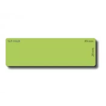Seiko Instruments - Zielone - 130 etykiet - do Smart Label Printer 100, 120, 200, 220, 620, 650SE, EZ30, Pro (42100601)