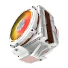 Chłodzenie procesora Darkflash E400 PLUS (białe) — aktywne chłodzenie powietrzem CPU, konstrukcja wieżowa, konfiguracja z jednym wentylatorem