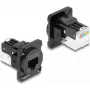 DeLOCK Moduł D-Type RJ45 Cat.6A żeński na LSA żeński Czarny 87817