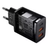 Baseus 30W USB Charger QC PD3.0 Type C PD Szybkie ładowanie telefonu dla iPhone 17 16 15 14 13 12 Pro Max Xiaomi Samsung