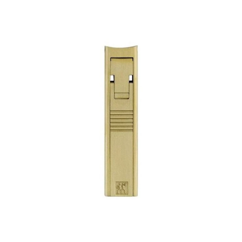 ZWILLING Twinox Gold Edition 97746-004-0 zestaw do manicure, czarne skórzane etui, 3 elementy