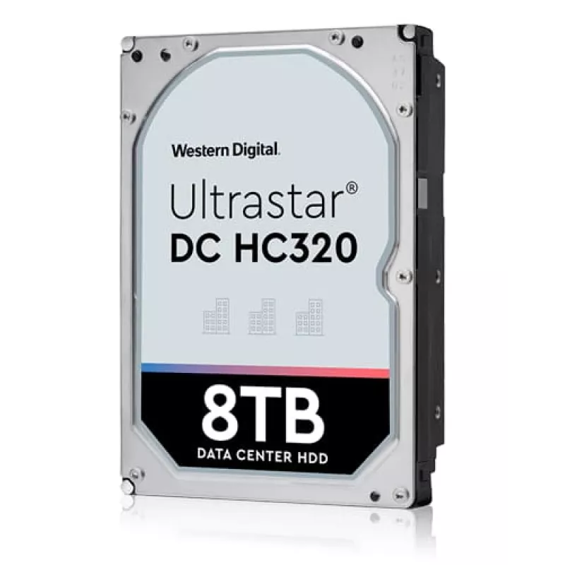 WD Ultrastar DC HC320 HUS728T8TALE6L4 - Festplatte - 8TB - intern - 3.5 (8,9 cm) - SATA 6Gb/s - 7200 U/min - Puffer: 256MB (0B36404)