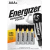 BATERIA ENERGIZER ALKALINE POWER AAA LR03 4 SZTUKI