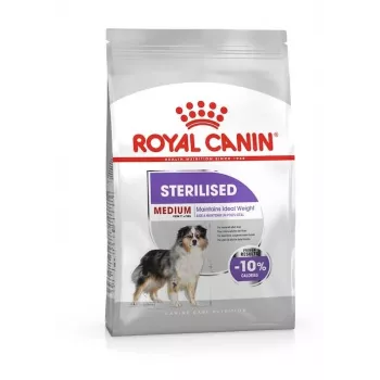 Sucha karma dla psów Royal Canin Medium Sterilised Adult 12 kg — dla wysterylizowanych dorosłych psów ras średnich, Drób, Białko 28%, Tłuszcz 13%