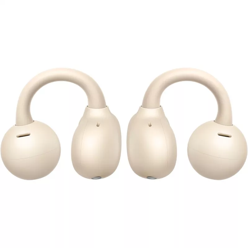 Zestaw słuchawkowy douszny HUAWEI FreeClip — TWS Bluetooth, douszny, waga 5,6 g, beżowy