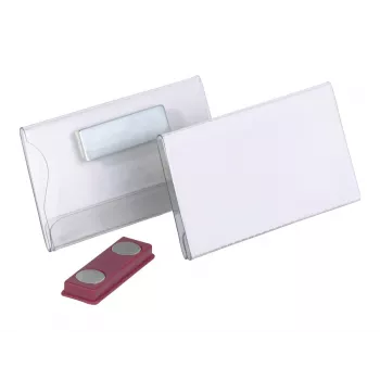 Trwała plakietka magnetyczna 40x75mm
