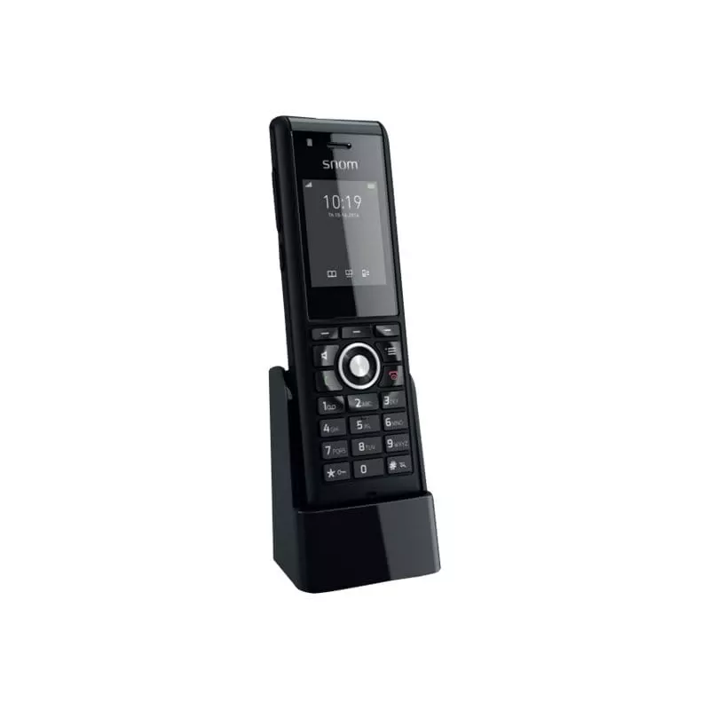 Telefon bezprzewodowy Snom M85 identyfikacja rozmówcy, czarny