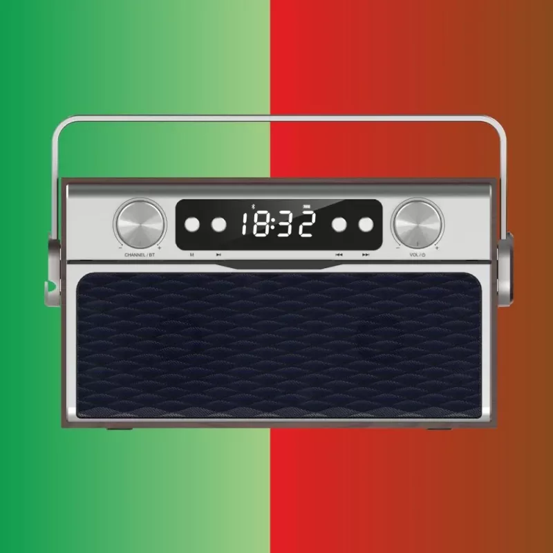 Przenośne radio MANTA RDI917PRO z Bluetooth i odtwarzaniem USB