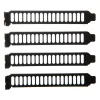 SILVERSTONE Aero Slots panel SST-AEROSLOTS-B — przedni/tylny panel wentylacyjny szczelinowy dla poprawy przepływu powietrza