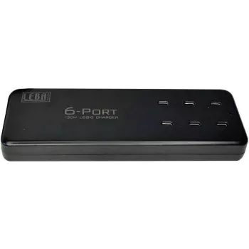 Leba NoteCharge 6 Ports, USB-C (NCHAR-UC6-20W-SC)