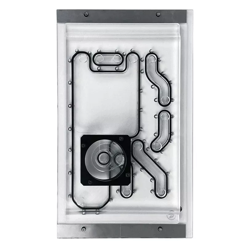 Przedni panel Stealkey Customs do Lian Li O11D Mini MK2 — biały (SW10011.1)
