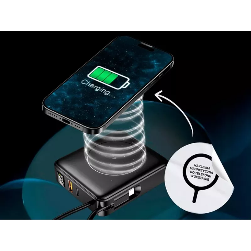 Przenośna ładowarka Tracer Scout 10000 mAh MAG+PD+QC