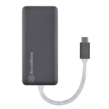 SilverStone SST-EP14C - USB 3.1 Type-C Gen1 na HDMI, 3x USB 3.1 Gen 1 Type-A, 1x USB 3.1 Gen 1 Type-C (ładowanie PD 2.0) (SST-EP14C)