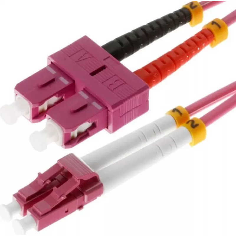 Kabel światłowodowy Helos 2m OM4 LC/SC