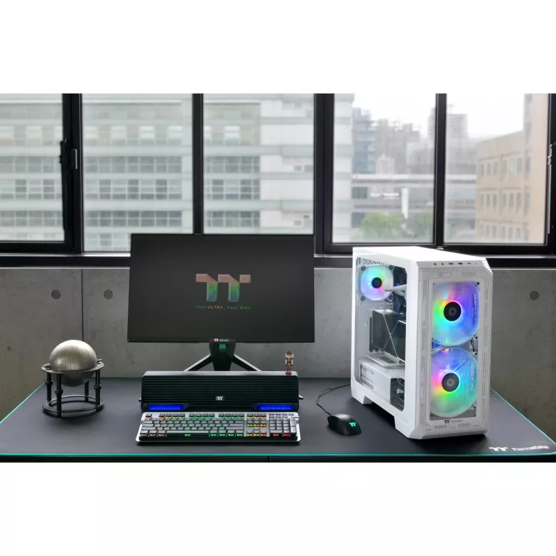 Obudowa PC Thermaltake View 300 MX Midi Tower Biała