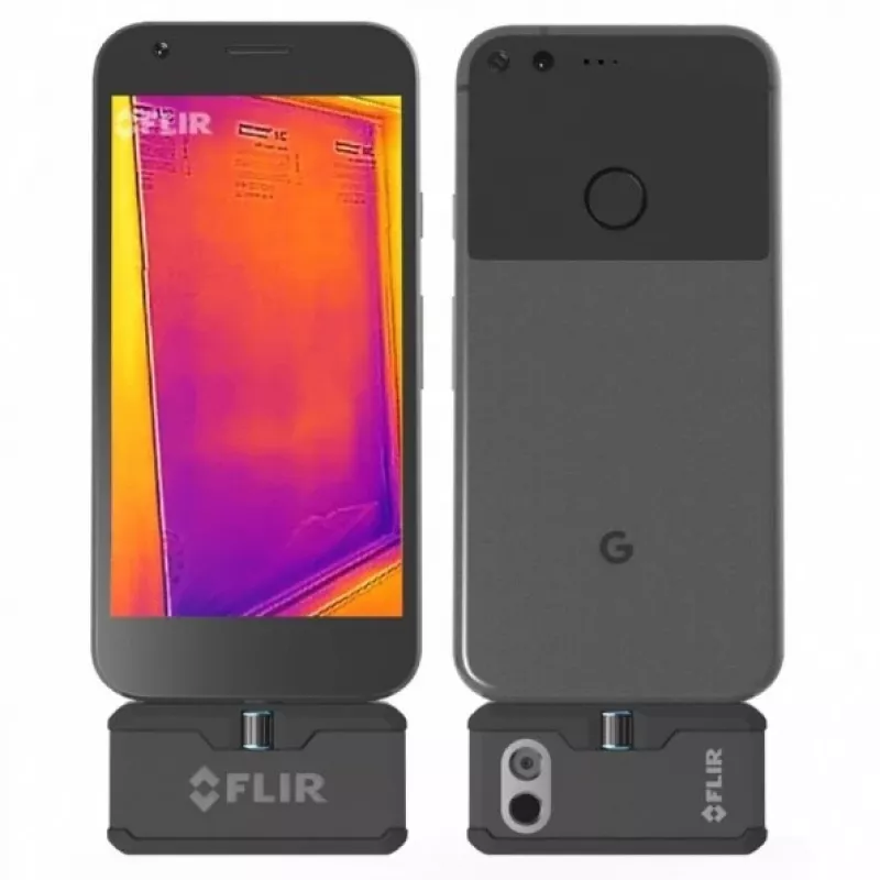 Kamera termowizyjna FLIR ONE Pro Android USB-C — FLIR, model FP3AC, 8,7 Hz, NETD 150 mK, 8–14 µm, stała ostrość, USB-C
