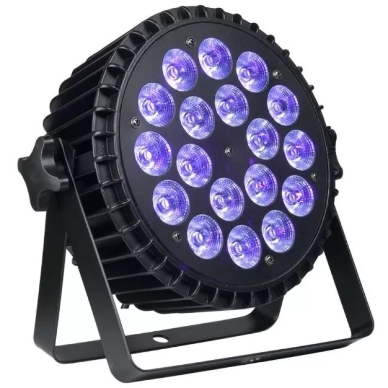 LIGHT4ME ALU QUAD PAR 18x6W RGBW - reflektor sceniczny
