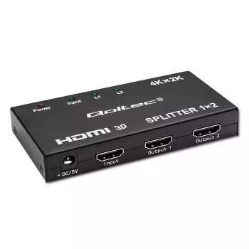 Aktywny rozdzielacz HDMI 2 x HDMI 4Kx2K, 3.4Gbps
