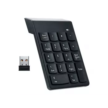 Gembird KPD-W-02 numeryczna klawiatura Notebook/PC Bluetooth Czarny