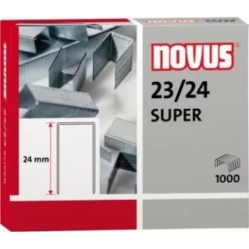 Zszywki NOVUS 23/24, pasek 1000 zszywek do kompatybilnych zszywaczy