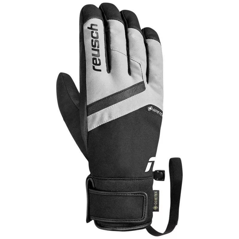 REUSCH BOOSTER GORE-TEX RĘKAWICE ROZMIAR 8,5 CZARNE I BIAŁE