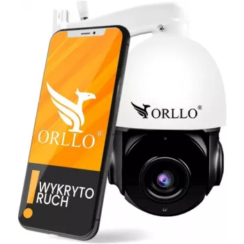 ORLLO Z18 Obrotowa zewnętrzna kamera IP 4MP z kartą SIM