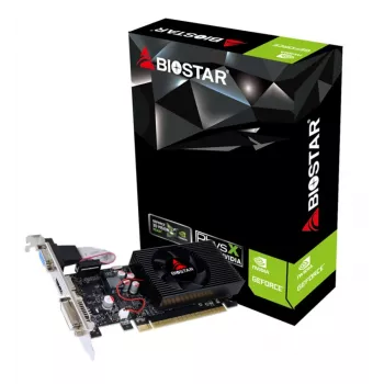 Karta graficzna BIOSTAR GeForce GT 730 — 4 GB GDDR3, 128-bit, PCIe x16 2.0