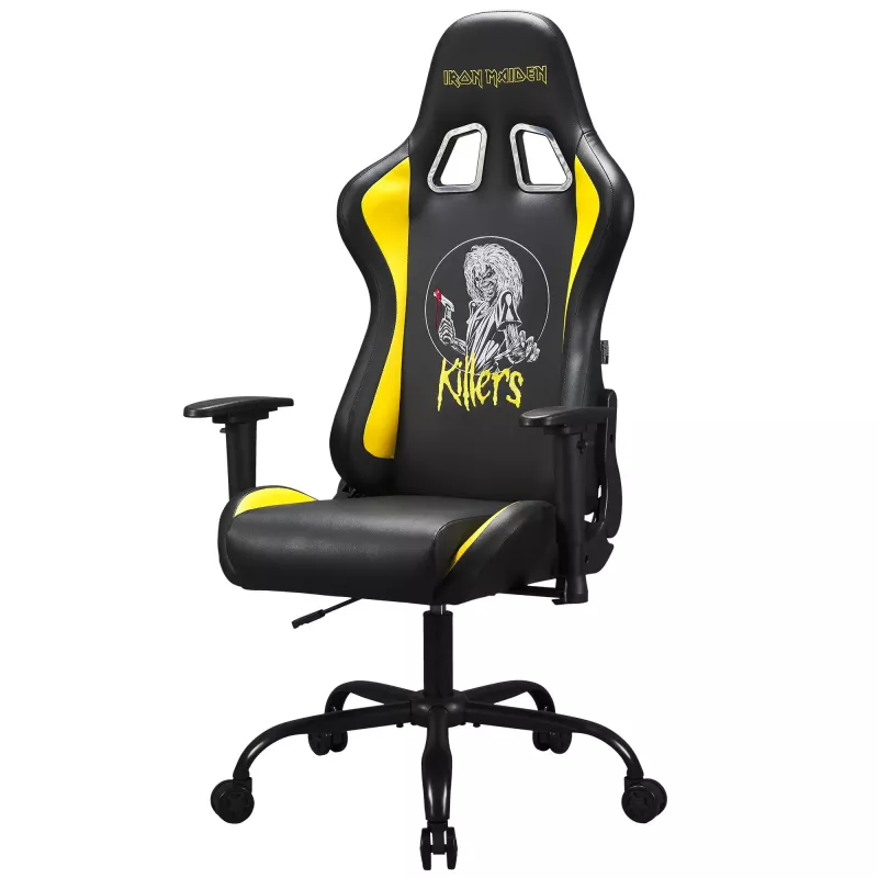 Fotel gamingowy SUBSONIC Subsonic Pro Iron Maiden Killers — ergonomiczna konstrukcja, regulowana wysokość