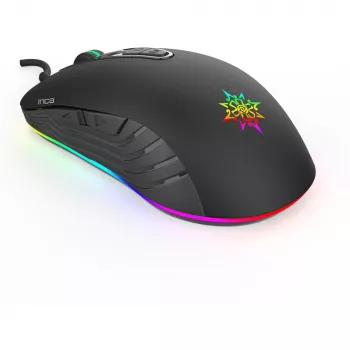 Mysz gamingowa INCA IMG-348 3200 DPI. RGB. 7 przycisków. USB. SW retail