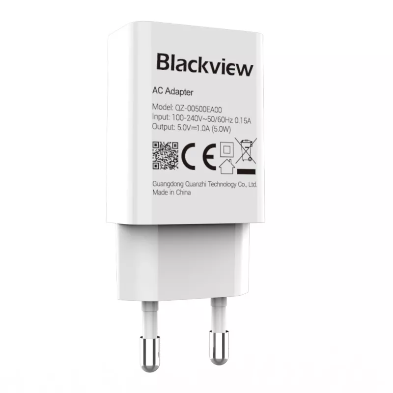Ładowarka 5W Blackview ASBVWLTCHAR5W01 kompaktowa lekka ładowarka USB 5 W