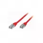S/CONN 2m RJ45 Networking kabel czerwony Cat6 S/FTP S-CONN 2m