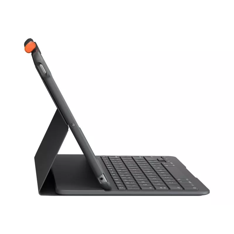 Logitech cienki Folio Szary Bluetooth QWERTZ Szwajcarska Klawiatura do iPada