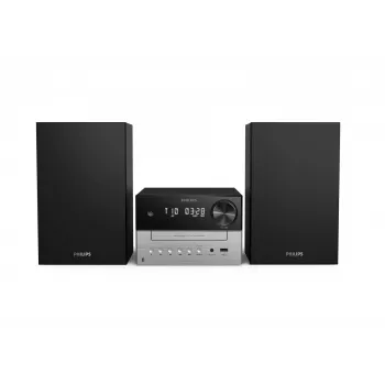 Philips TAM3205M2 system audio domowy Domowy system audio micro 20 W Czarny, Srebrny