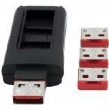 Przejściówka płci kabla EXSYS EX-1112-R USB A 3.0 czerwona