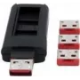 Przejściówka płci kabla EXSYS EX-1112-R USB A 3.0 czerwona